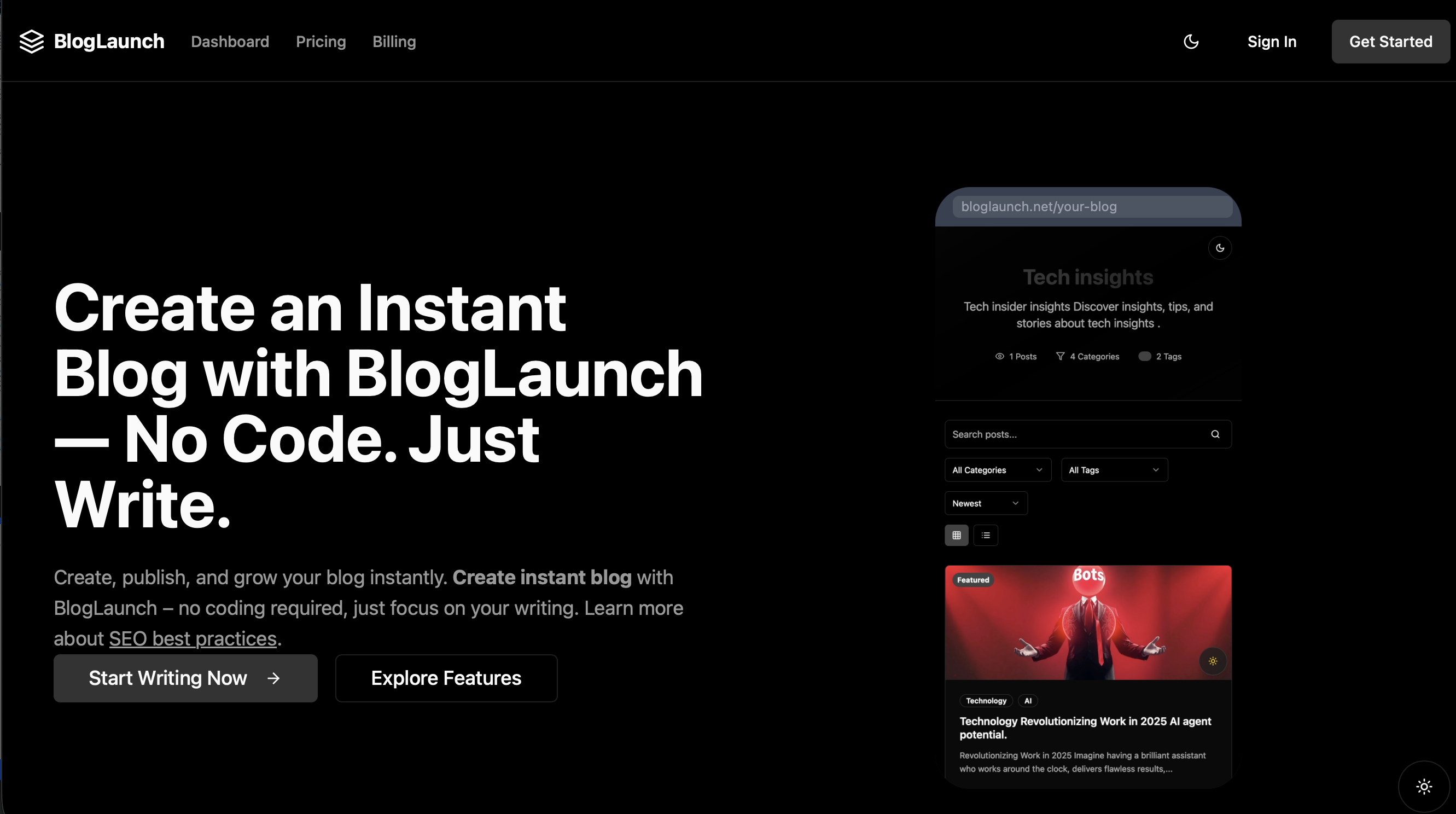 BlogLaunch